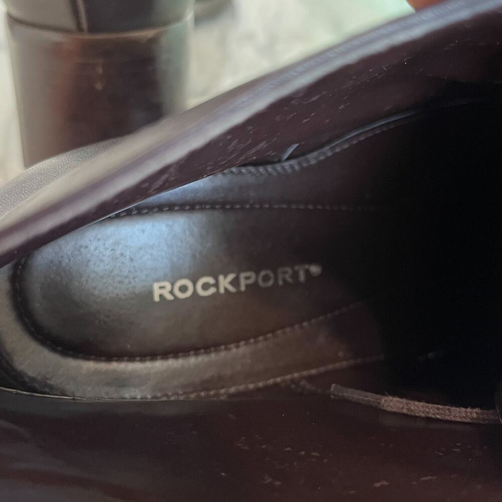Vintage‎ Rockport Womens Boots Size 7.5M Brown Leather Boho Hippie Granny Grunge - Picture 9 of 12